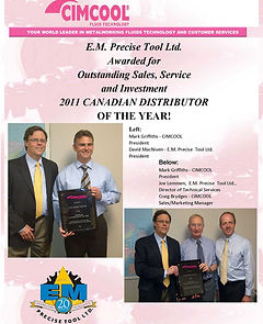 Canadian Distributor of the Year 2012