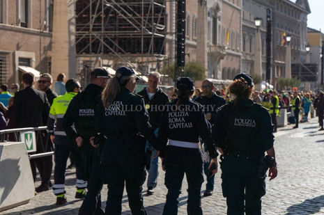A collection of photographs from the funeral of Pope Francis on April 26, 2025.