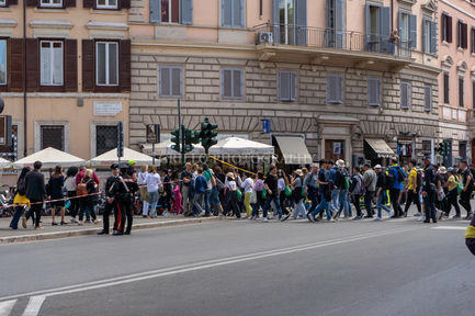 A collection of photographs from the funeral of Pope Francis on April 26, 2025.