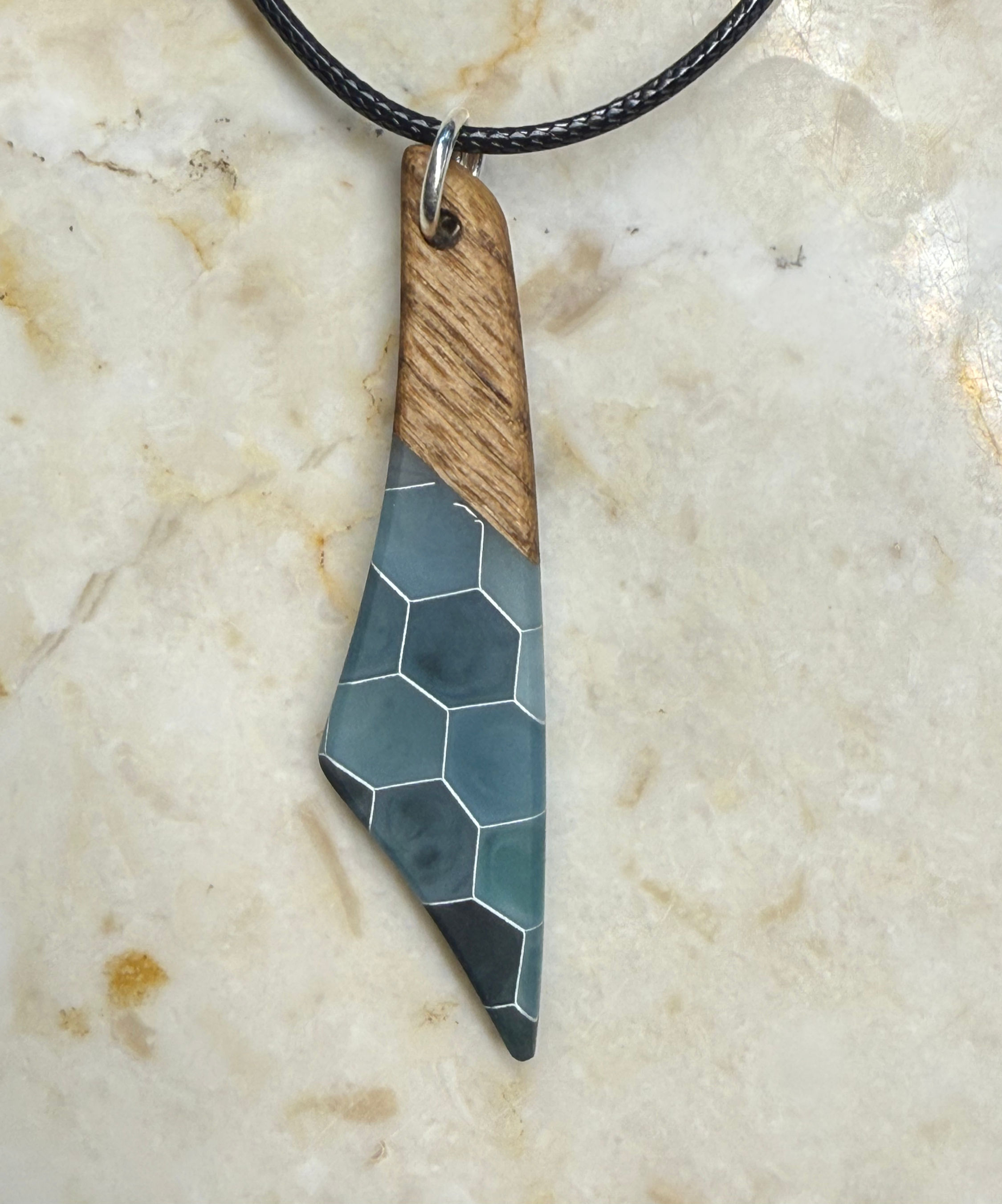 Honeycomb Pendant (Size Large)