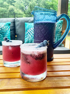 Frozen Blueberry Lemon Drop
