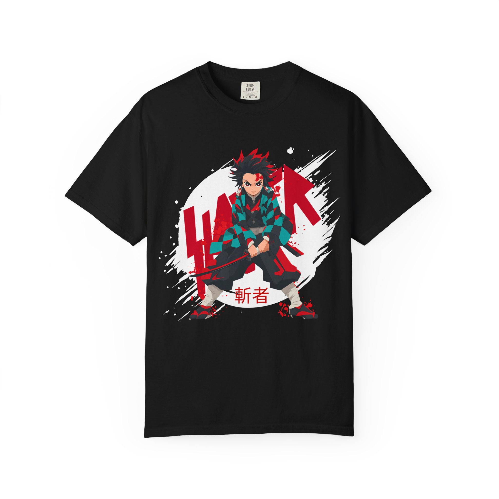 Demon Slayer-Style Anime Hero T-Shirt — Kamado-Inspired Manga Gamer Graphic Tee