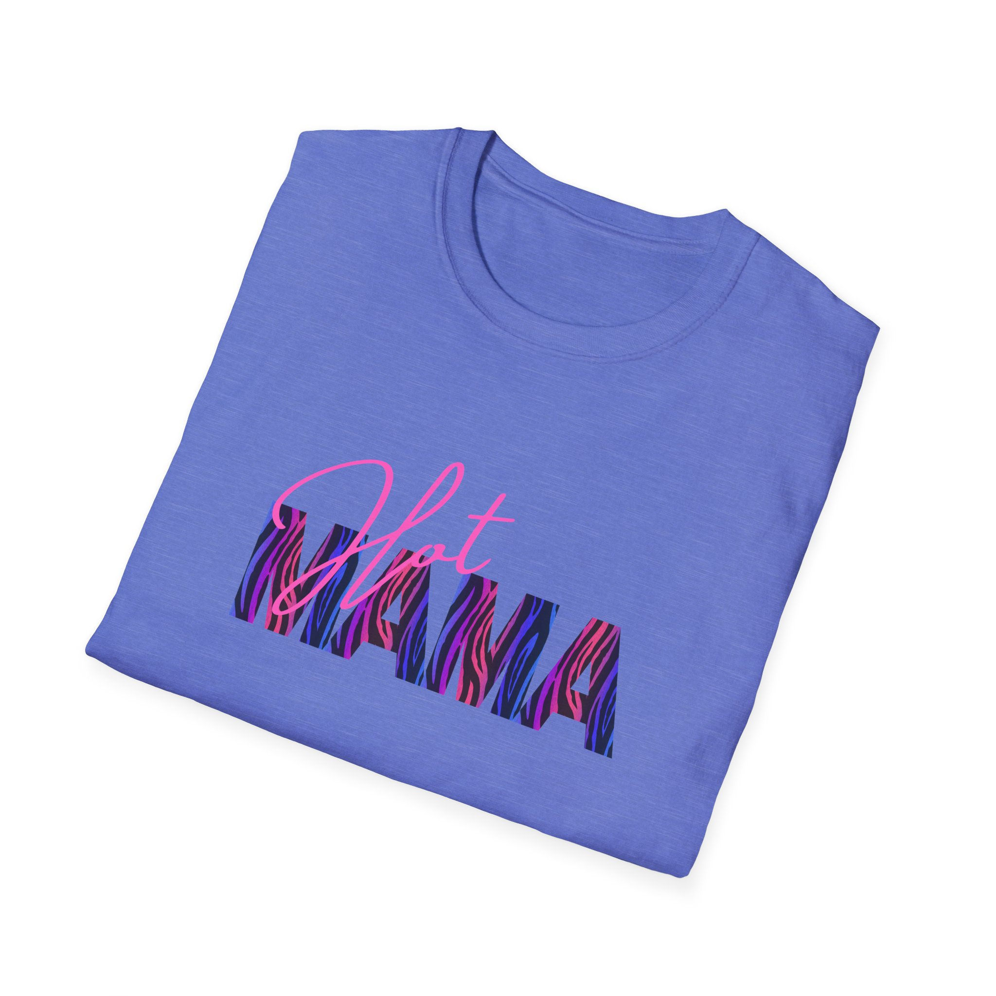 Animal Print Neon Zebra Leopard Cotton Sister Mother Grandma Aunt T-Shirt Gift