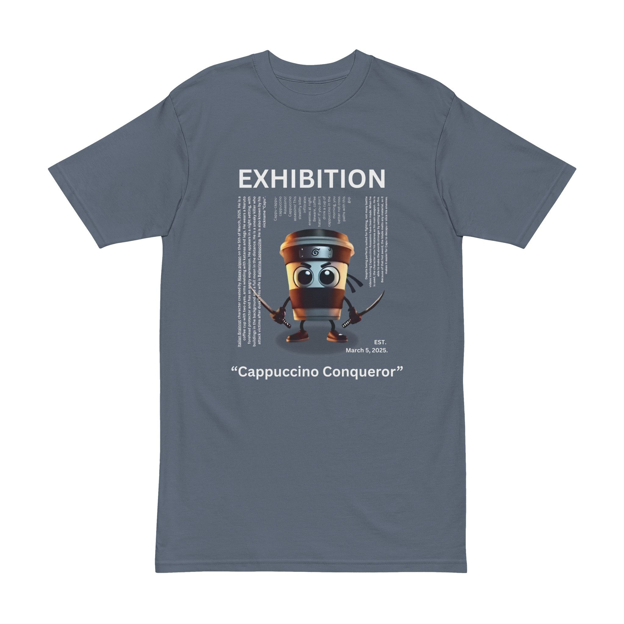 Italian Brainrot Roblox Cappuccino Assassino Graphic Cotton Unisex Gamer Tee