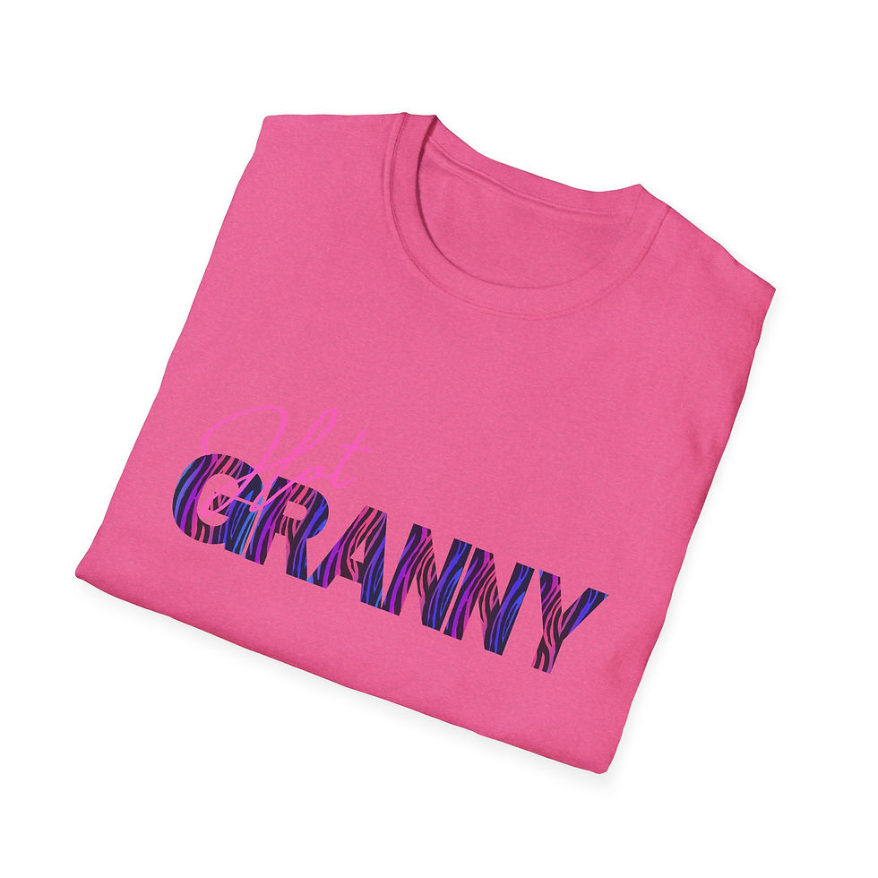 Thumbnail: Animal Print Neon Zebra Leopard Cotton Sister Mother Grandma Aunt T-Shirt Cust