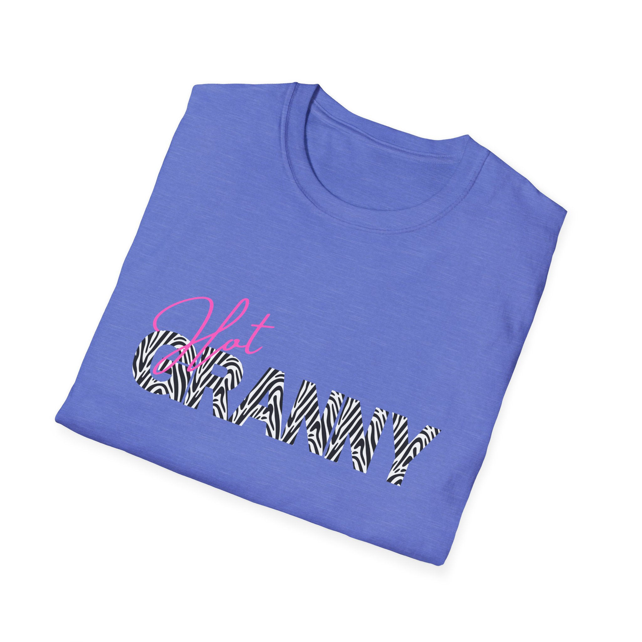 Animal Print Neon Zebra Leopard Cotton Sister Mother Grandma Aunt T-Shirt Gift1