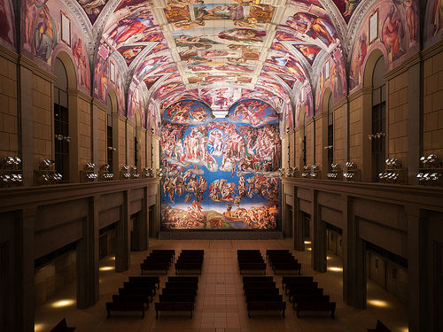 Replica Sistine Chapel, Otsuka Museum, かがみ~, CC BY-NC-ND 2.0