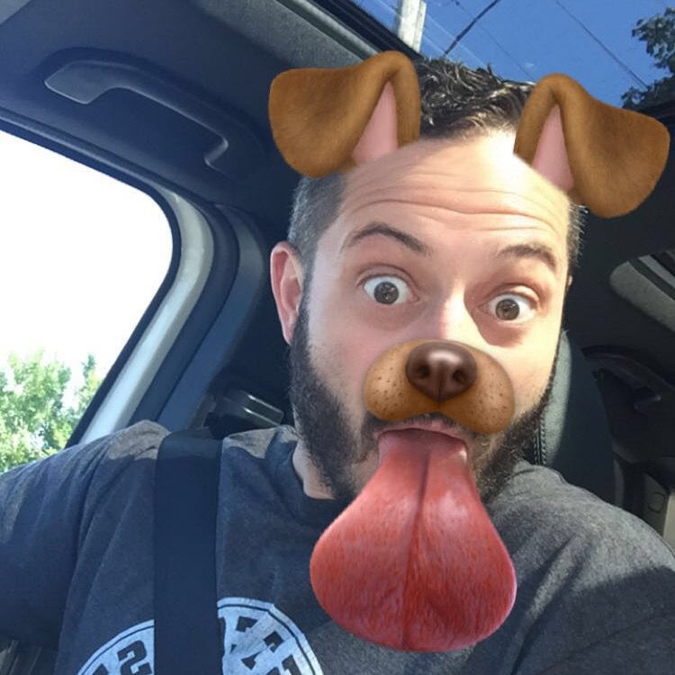 Snapchat AR in action!