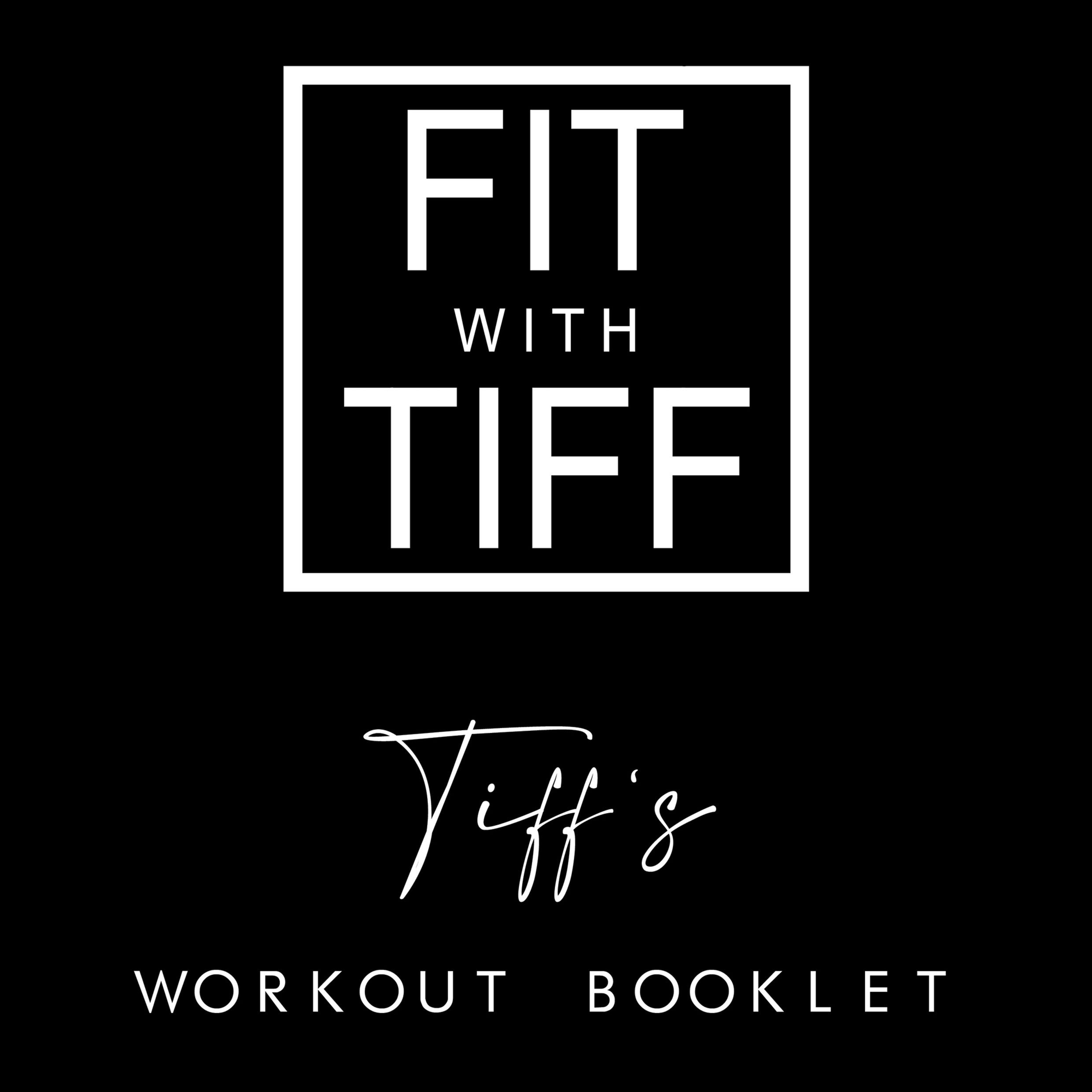 Fit with Tiff - E-Booklet