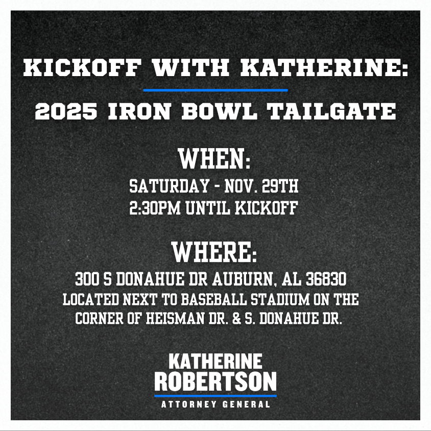 Kickoff with Katherine: 2025 Iron Bowl Tailgate