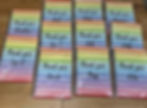Thumbnail: Bright Rainbow Stripe A5 Lined Notebook