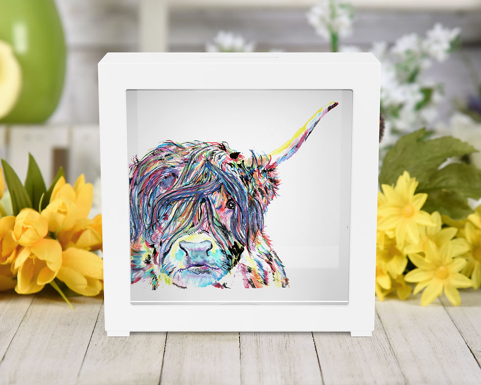 Thumbnail: Personalised Shadow Money Box Frame