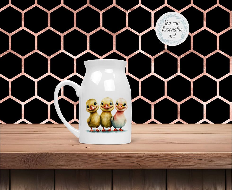 Thumbnail: 450ml Ceramic Milk Jug / Small vase