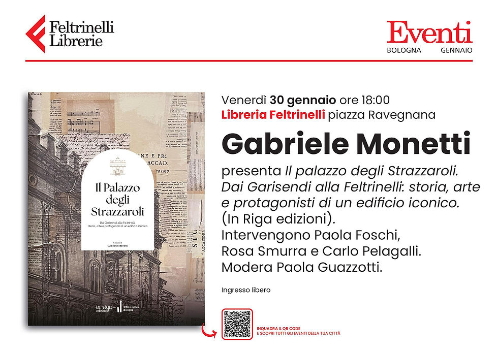 Gabriele Monetti presenta Il Palazzo degli Strazzaroli