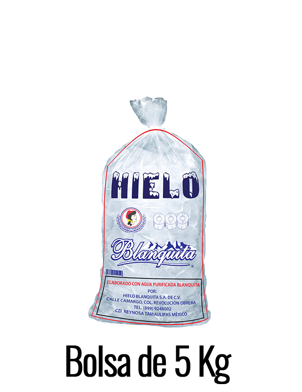 Bolsa de Hielo 5 Kg