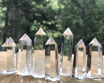Clear Quartz Crystal Tower