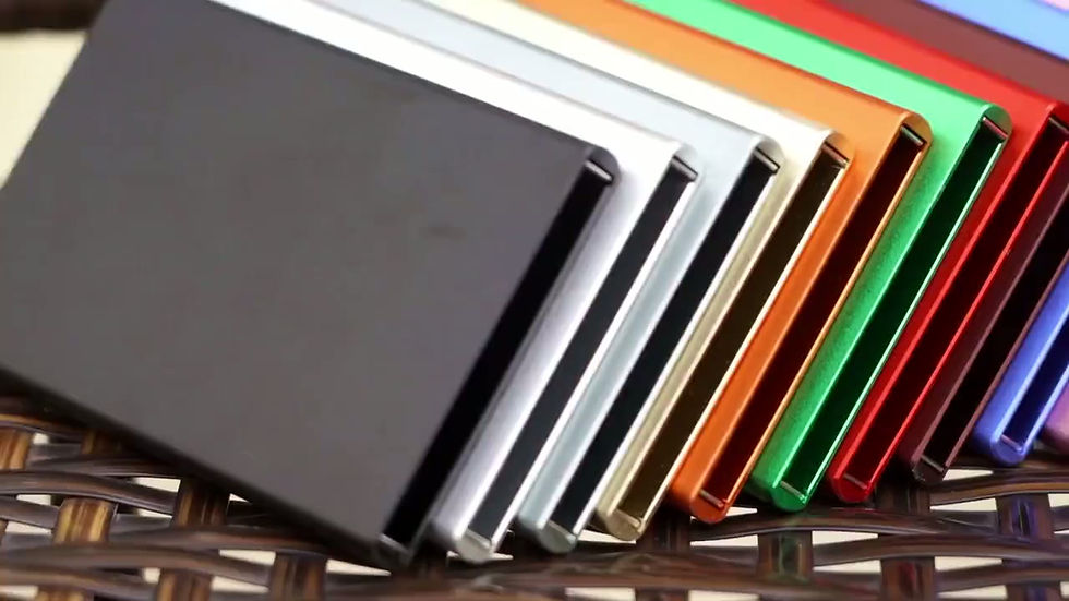 Miniatura: Thin Metal RFID Credit Card Holder