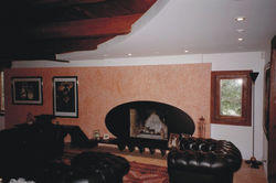 fireplace wall