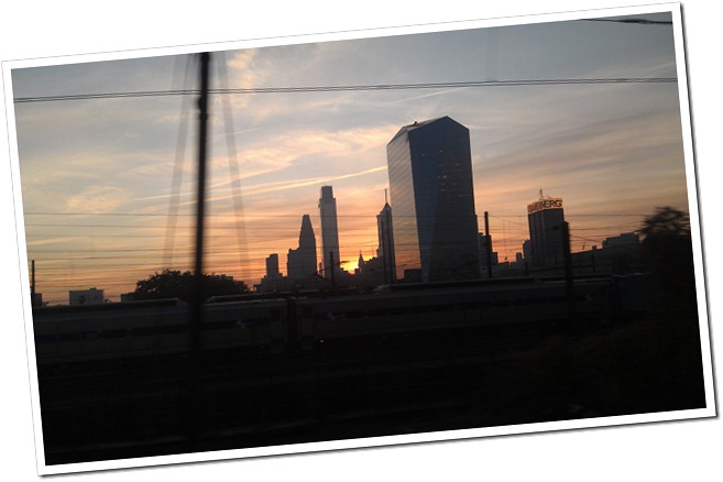 Philly skyline at down (11/03/2011)