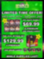 Image of this Weeks Deals at Sparky's
$69.99 Hot Sauce Bundle
$129.99 The Evil Within Package
Expires May 2nd