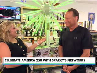 Fireworks Store in Jackson, Michigan Featured on News 10