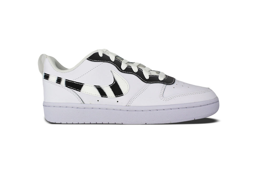 NIKE Court Borough - BK ZEBRA