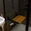 Thumbnail: Wooden Slatted Shower Seat
