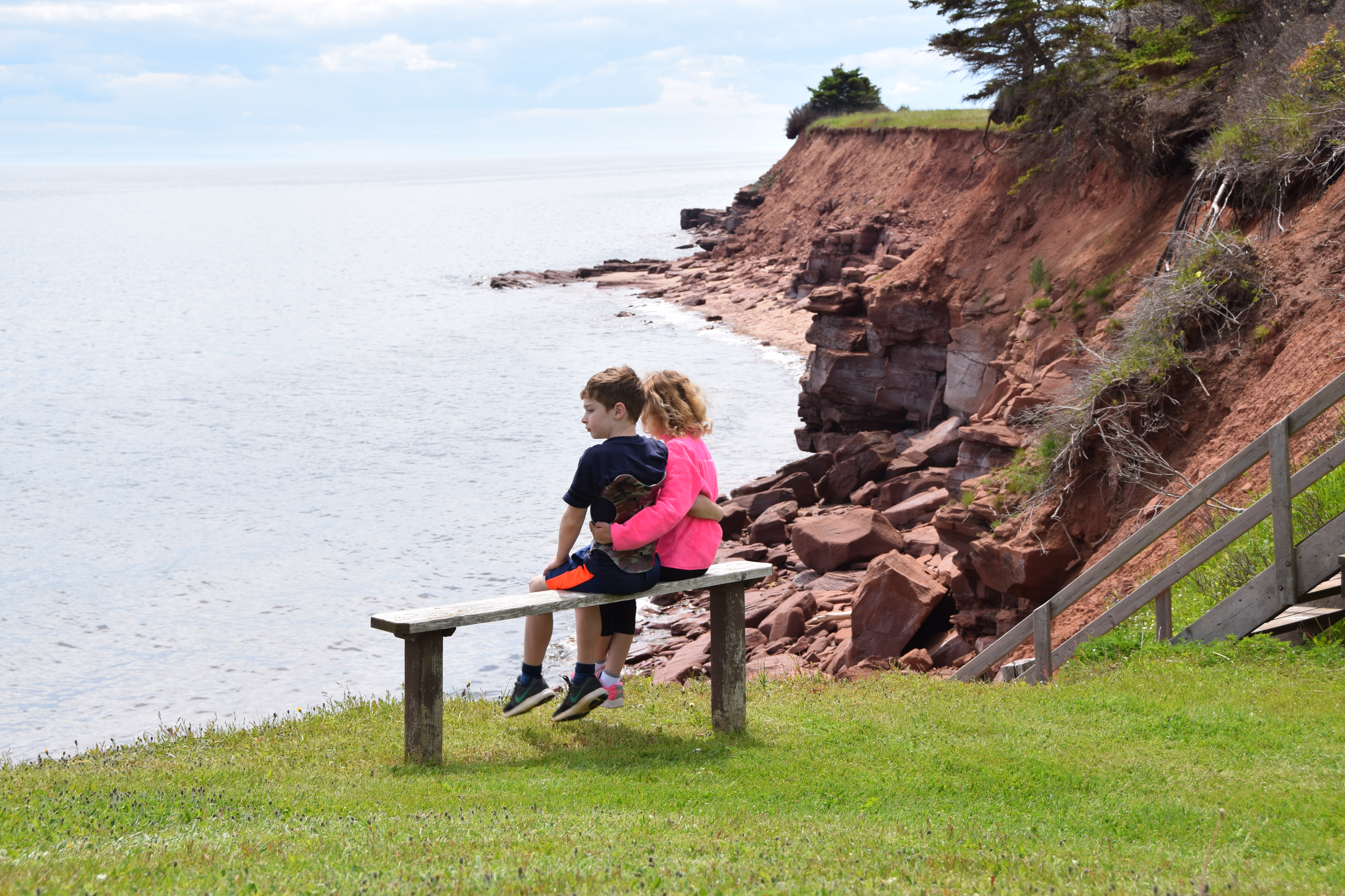 Kids Looking For A Seal