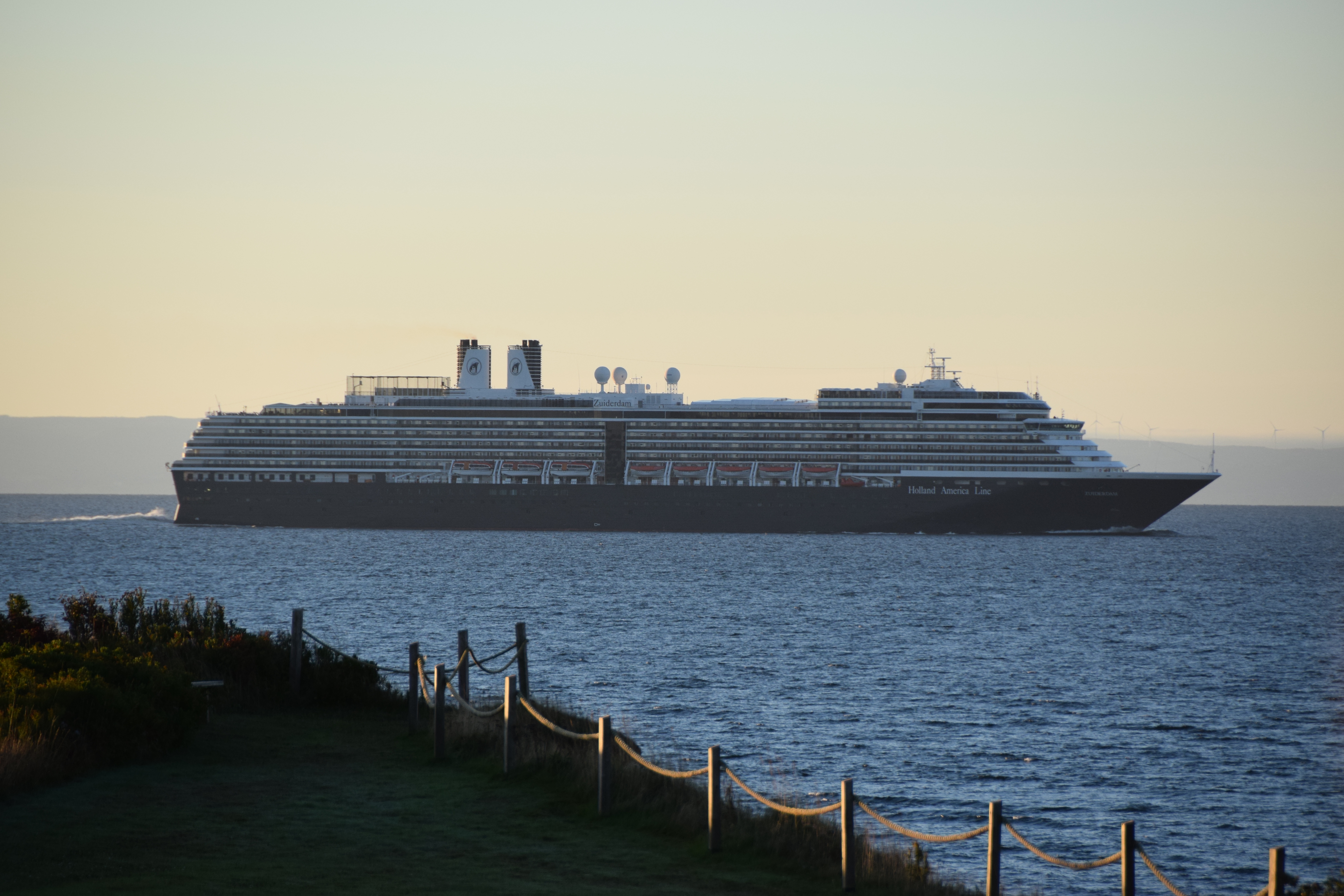 Cruise Ship Passing By