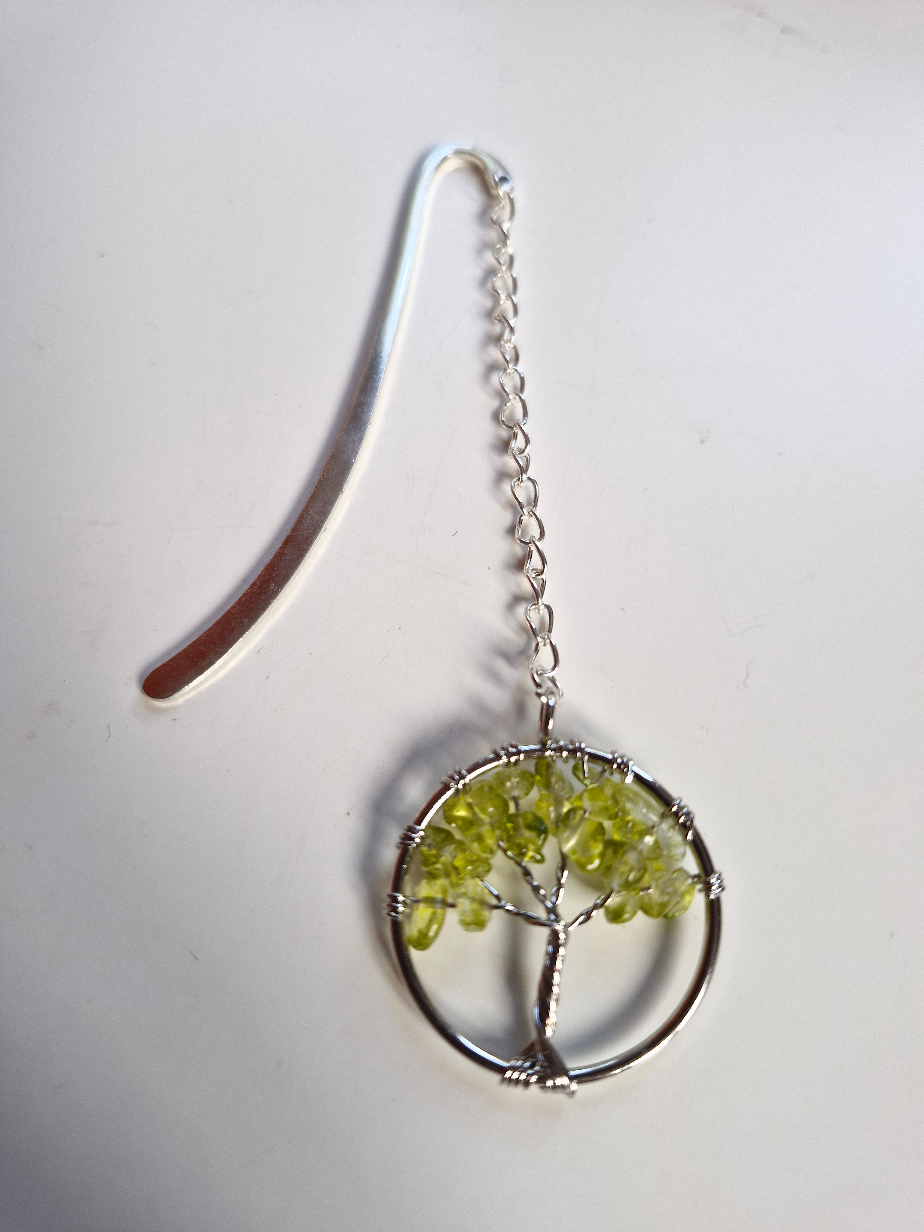 Citrine tree of life bookmark