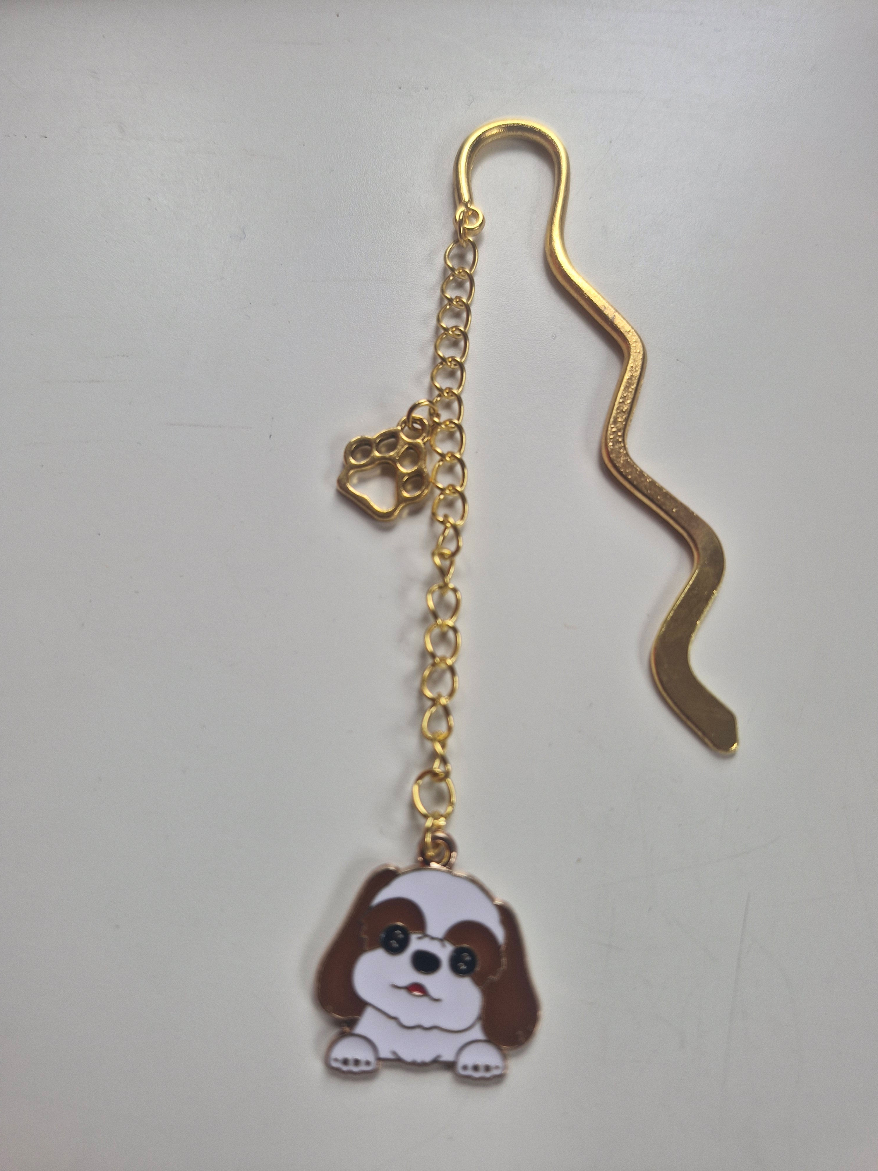 Dog bookmark