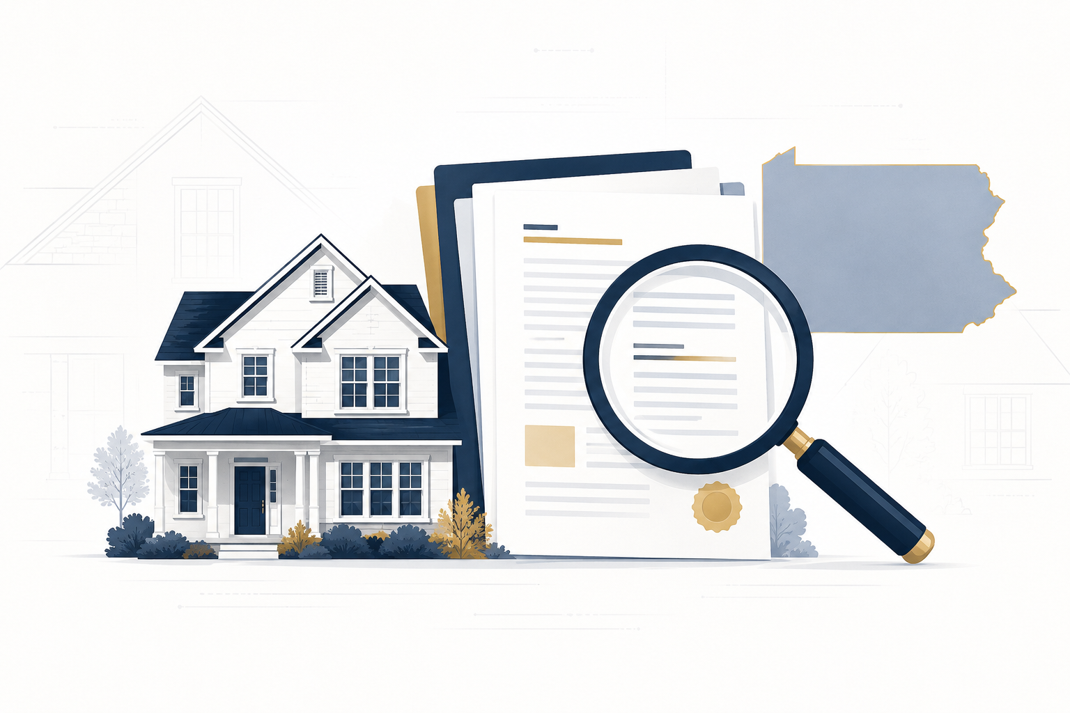 PA Full Title Search ( No Title Insurance )