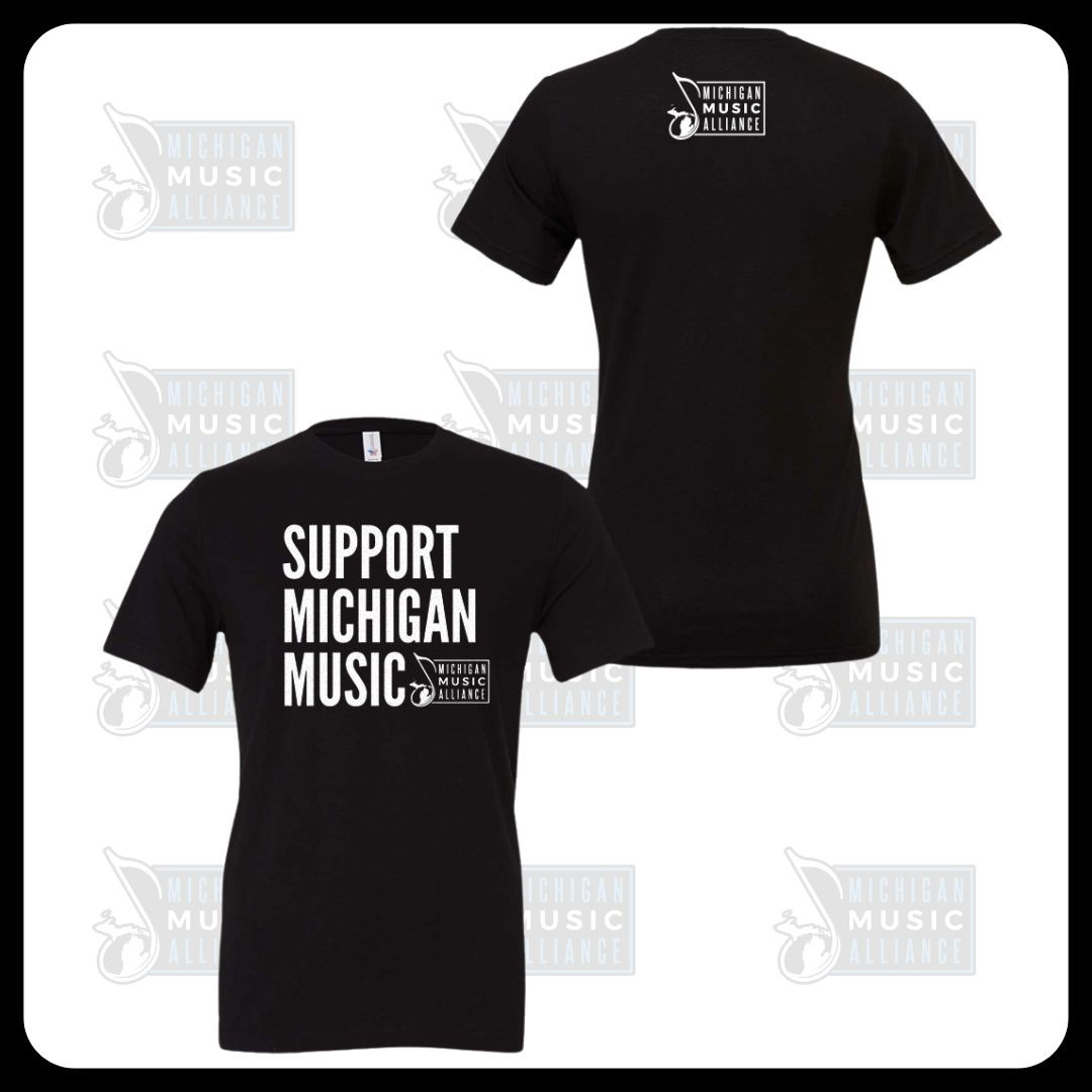 Support Michigan Music - Unisex Tee