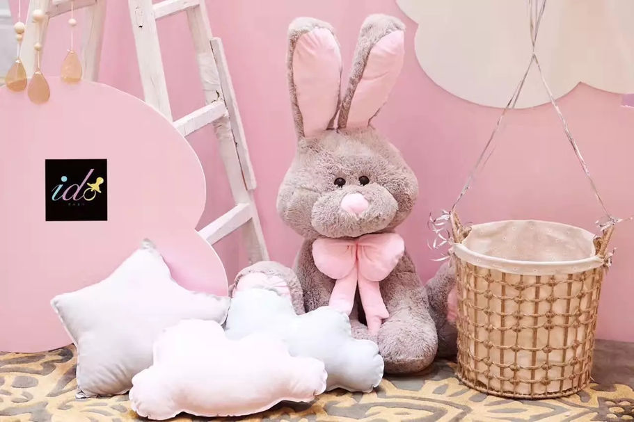 idoevents Los Angeles baby birthday party pink bunny theme, idoevents 洛杉矶宝宝宴粉色兔子主题