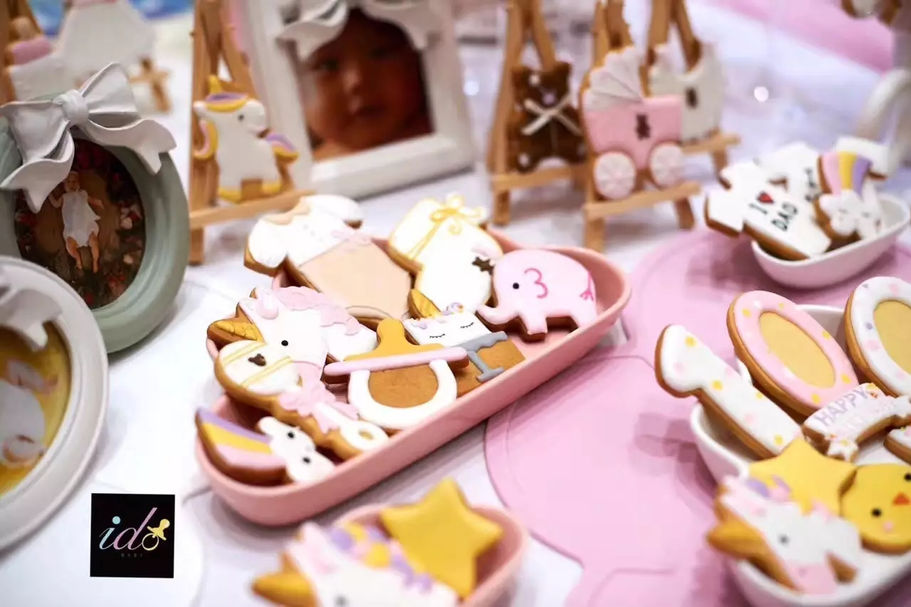 idoevents Los Angeles baby birthday party pink bunny theme, idoevents 洛杉矶宝宝宴粉色兔子主题