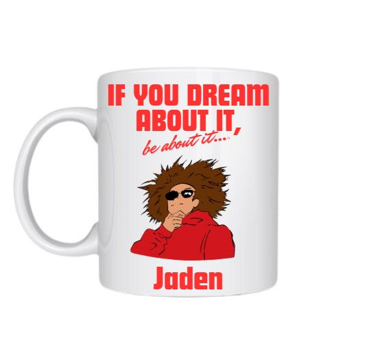 PERSONALIZED RED ABALLC MUG