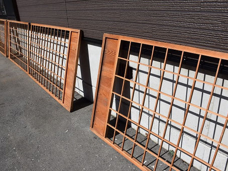 【こんな作業も！】障子の張り替え