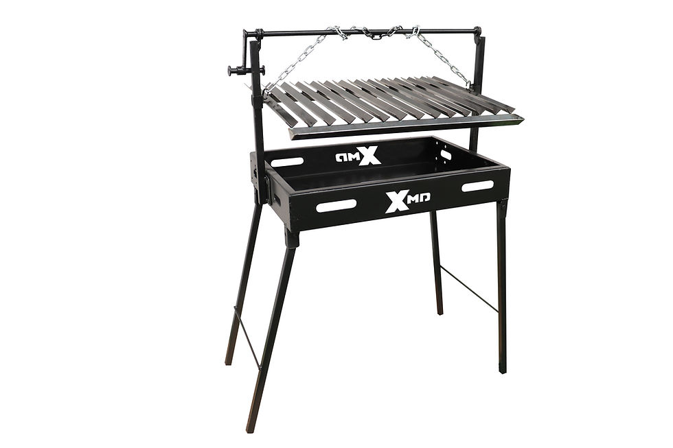 Miniatura: Asador parrilla argentina inoxidable