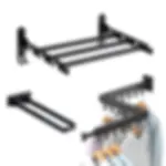Aluminum Laundry Retractable Clothes Drying Rack