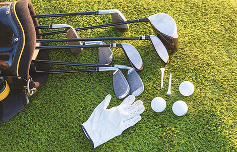 Equipment for playing golf