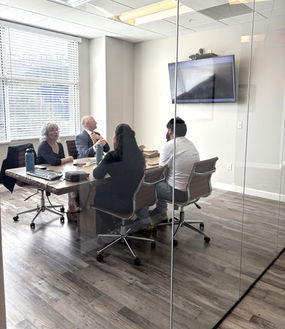 Professional west conference room at West Valley Coworking in Glendale AZ used for business meetings.
