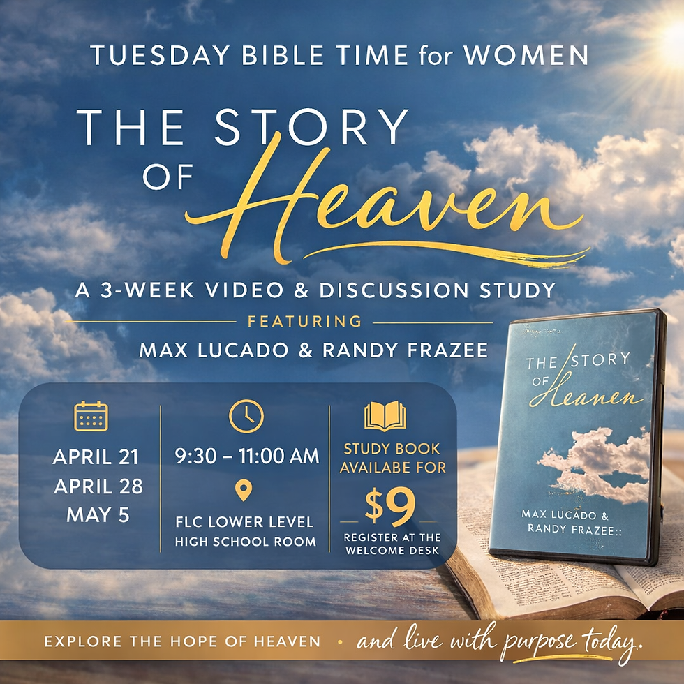 ✨ Tuesday Bible Time for Women ☁️