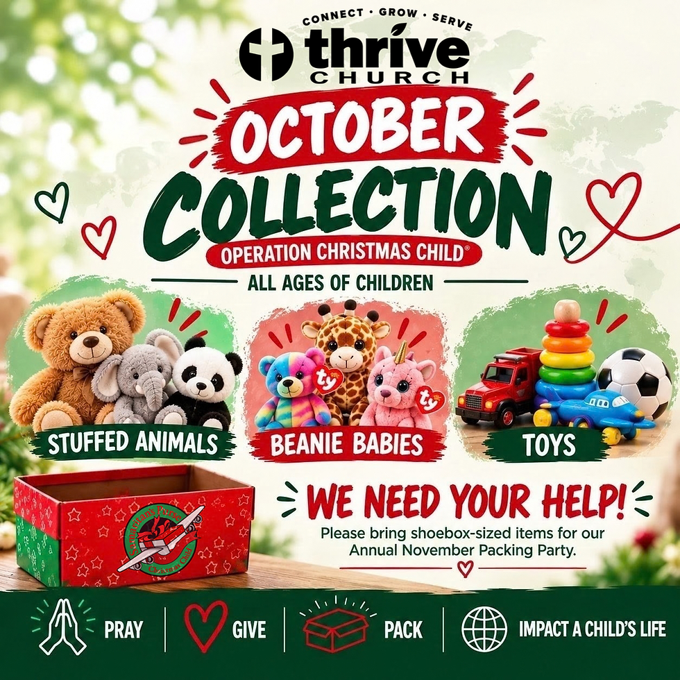 🎁 October OCC Collection: Toys & Stuffed Animals