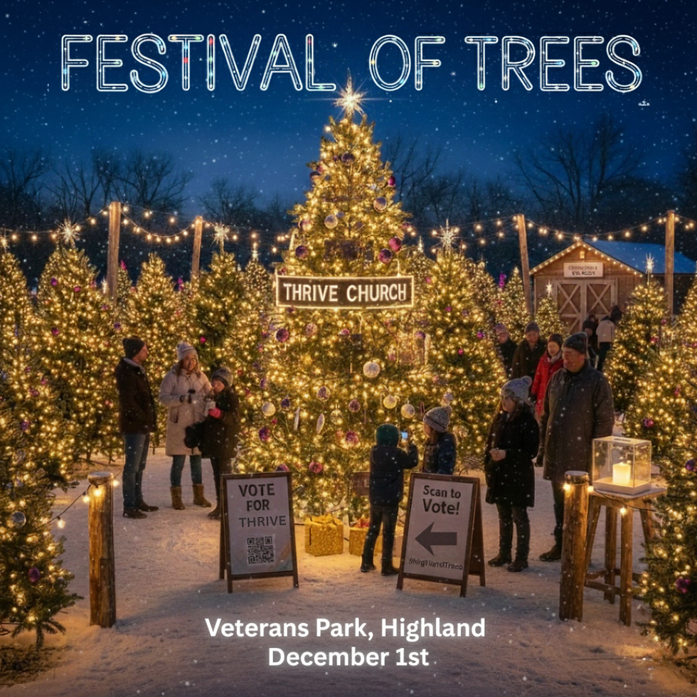 🎄A Thriving Christmas: See Our Tree at Veterans Park!