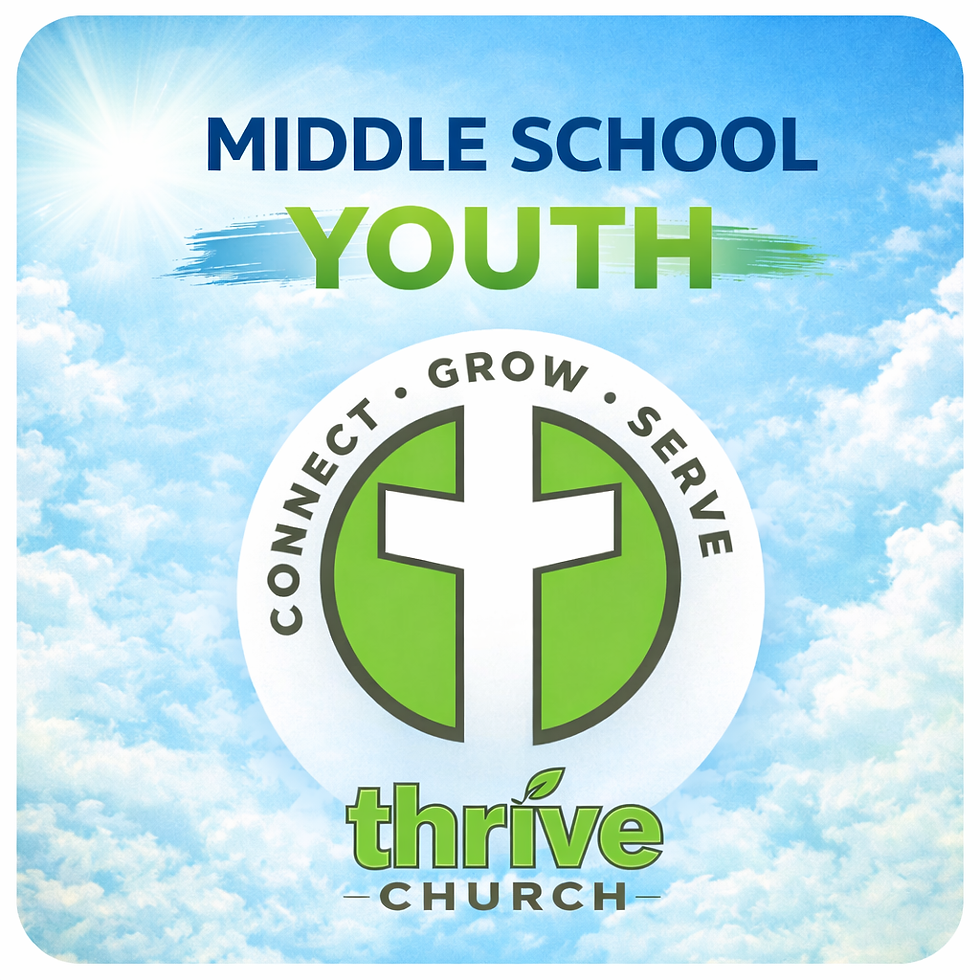 Sunday Morning Middle School Youth 