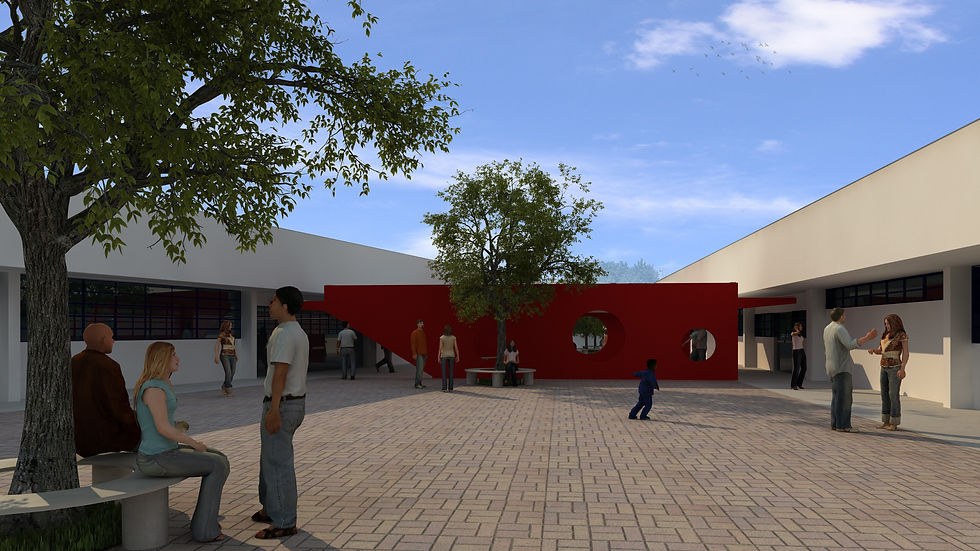 Patio de convivência
