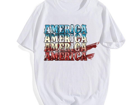 America 4th Of July Women’s T-shirt Independence Day