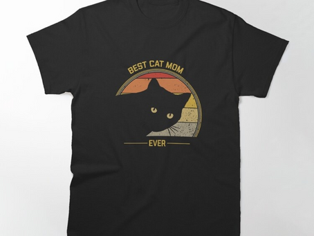 Best Cat Mom Ever Vintage Shirts