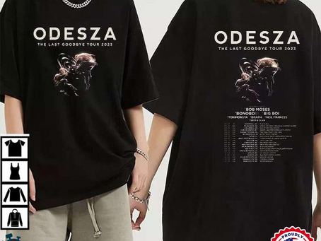 Odesza The Last Goodbye 2023 Tour T-Shirt