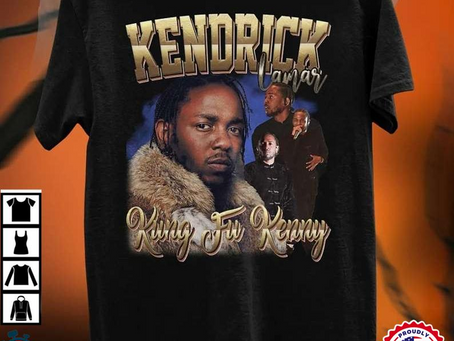 Kendrick Lamar Rapper Bootleg Style T-Shirt